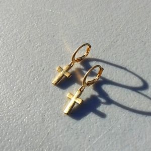 Cross earrings